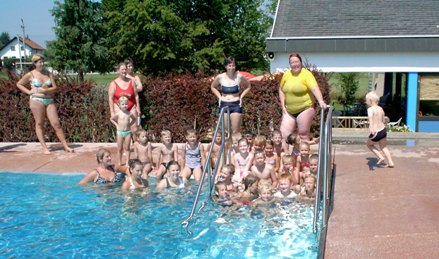 Schwimmkursteilnehmer 2007